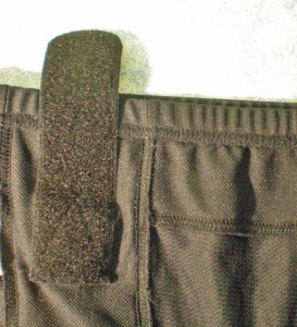 Front Velcro Tab