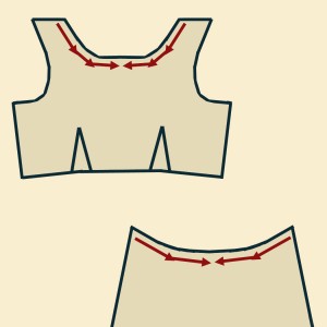 Directional Staystitching