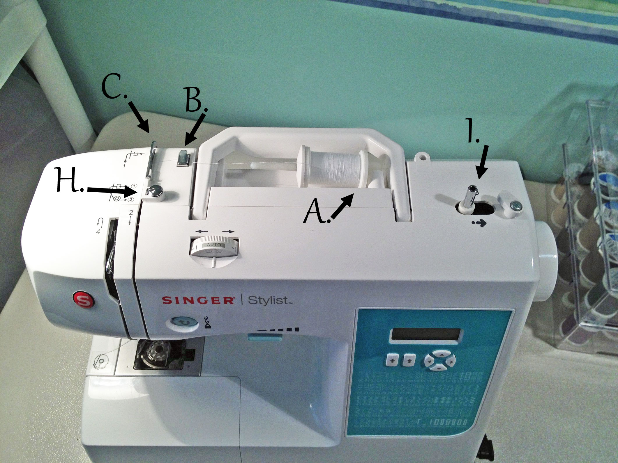Basics: Threading Your Sewing Machine