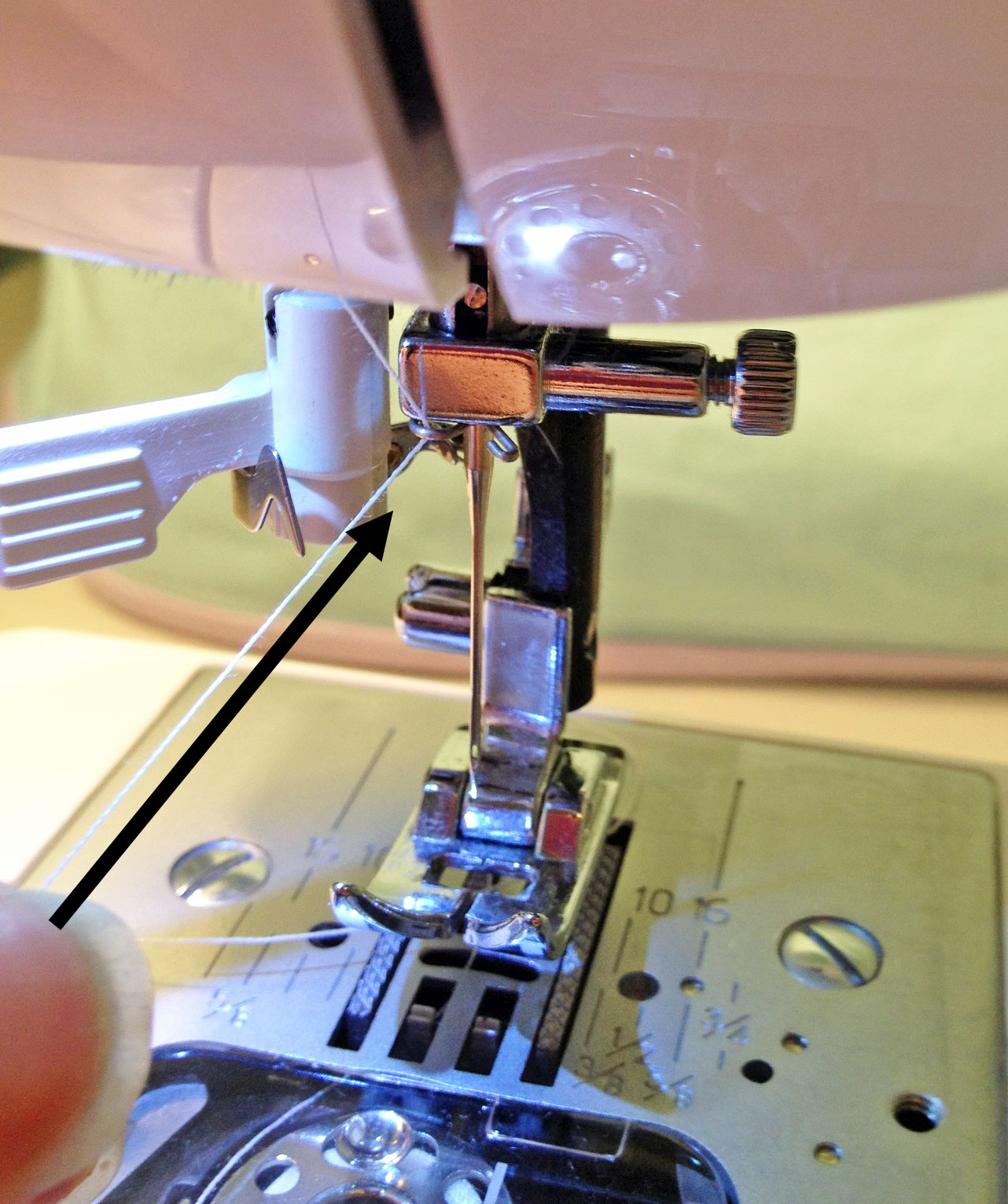 Bell Micro MB 102 Sewing Machine Threading Diagram