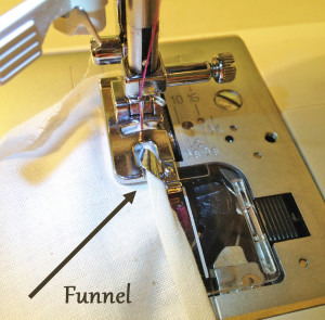 Sewing a Rolled Hem