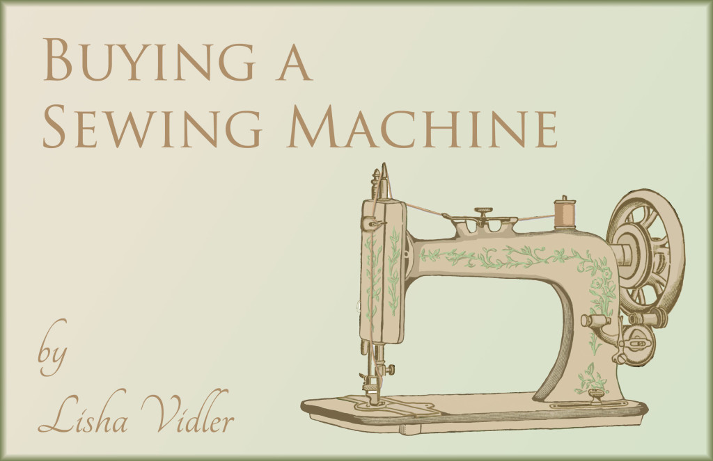Buying a Sewing Machine